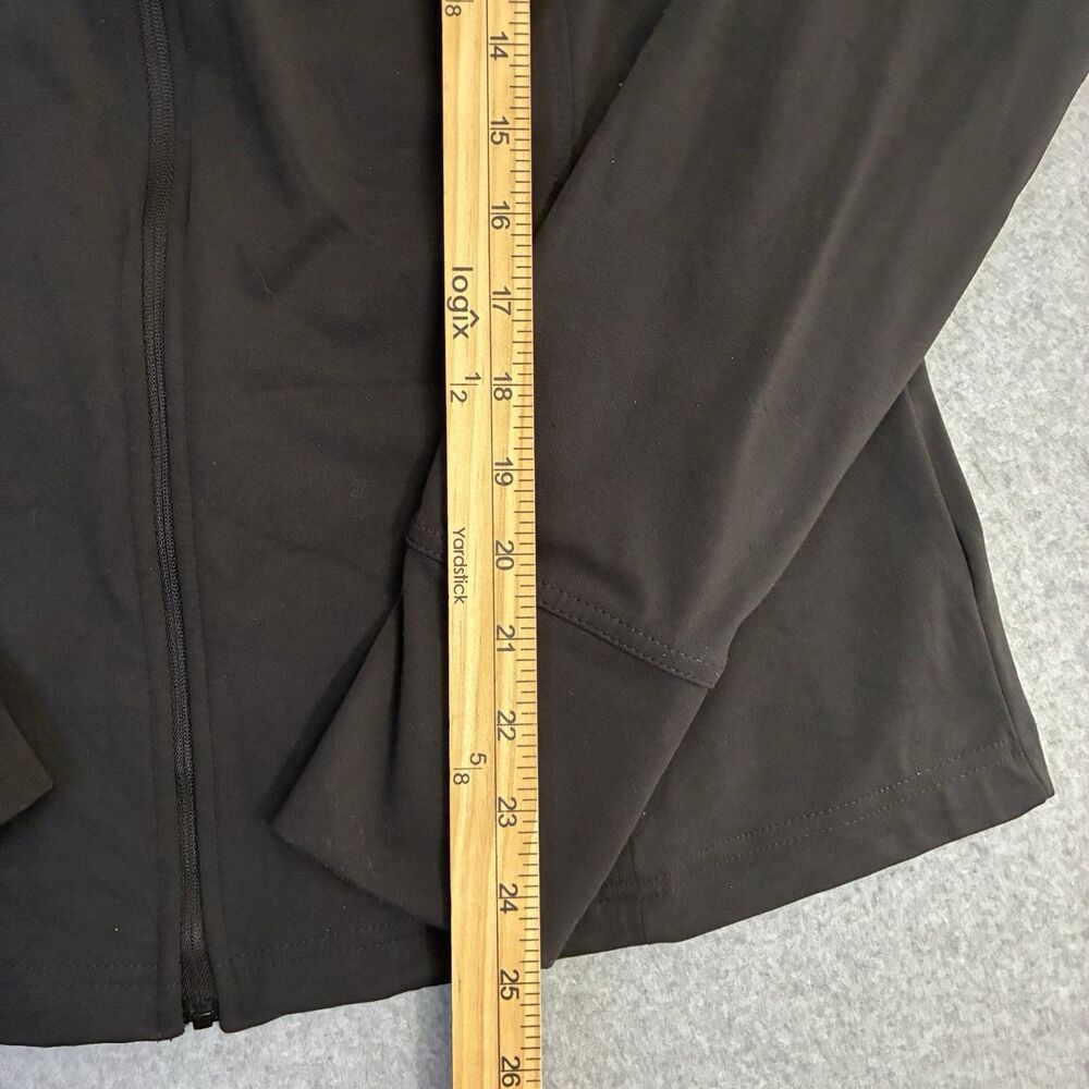 Women’s Avia SoftSculpt Jacket Large Black Full Zip Stretch Athletic Activewear - Picture 3 of 6